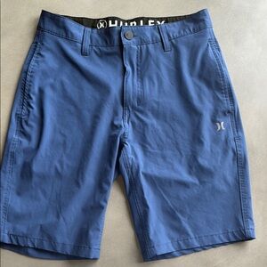 Hurley Blue Hybrid Shorts Versatile Style NEW without tags